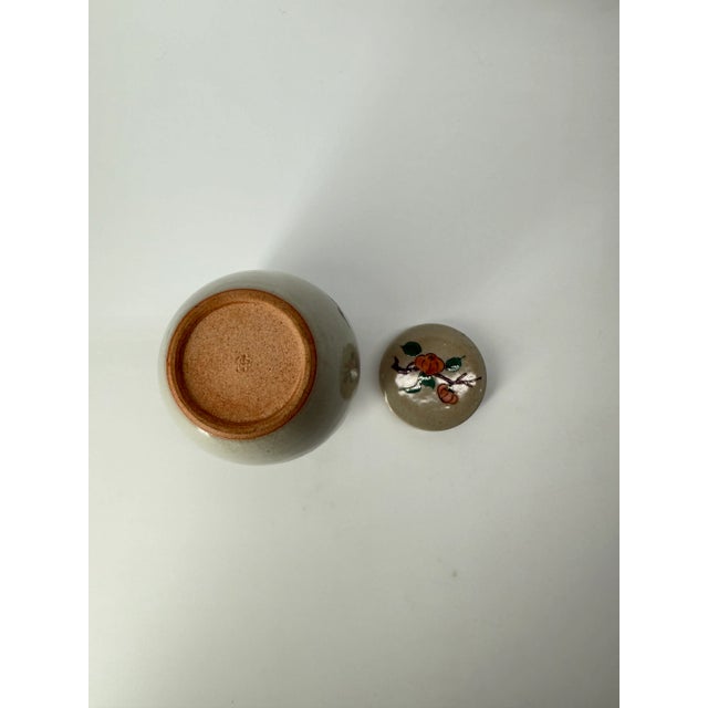 Antique Japanese Porcelain Tea Caddy For Sale - Image 4 of 8