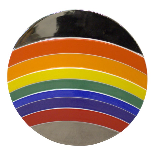 Vintage Bas-Relief by Otto Piene for Rosenthal Studio-Line, 1973 For Sale