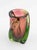 Midcentury "Sommerso" Elica Glass Vase attr. to Josef Hospodka. Realized in Czechoslovakia in 1960s, probably in Chribská...