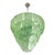 Modern Green Petal Murano Glass Chandelier by Simoeng For Sale - Image 6 of 6