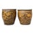 Vintage Chinese Dragon Motif Ceramic Planters - Pair For Sale
