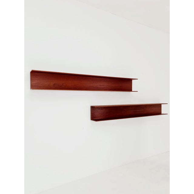 Long German Hanging Shelf by Wilheilm Renz for Walter Renz, 1960s For Sale - Image 11 of 18