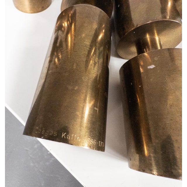 Swedish Candlesticks, 1976, Set of 12 For Sale - Image 9 of 11
