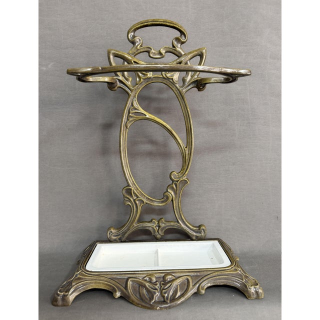 Art Nouveau Umbrella Stand from Deville & Cie, 1920 For Sale - Image 13 of 13