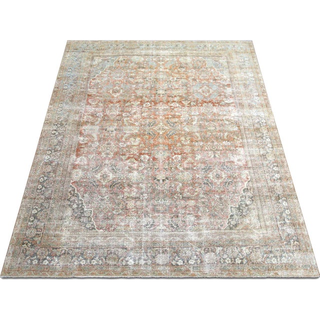 1920s Persian Mahal Rug For Sale In Los Angeles - Image 6 of 6