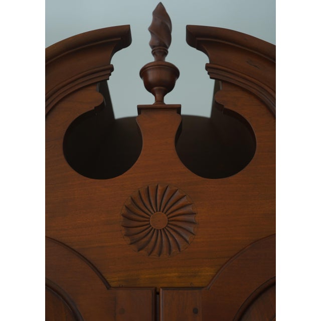 Eldred Wheeler Cherry Secretary Slant Front Desk For Sale - Image 13 of 18