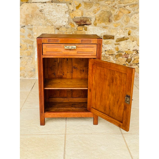 Art Deco Walnut Storage Cabinet, 1930s For Sale - Image 12 of 18