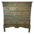 Early 20th Century Rustic European Green Painted Chest of Drawers For Sale