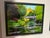 Contemporary Contemporary Steve Schaaf Among the Water Lilies Oil Painting For Sale - Image 3 of 11