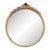 Carolina Mirror Company Round Gilt Mirror For Sale