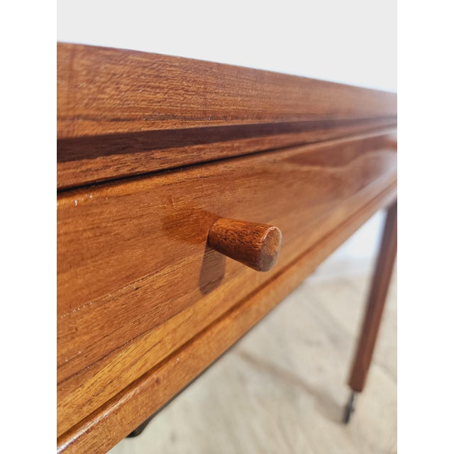 Mid-Century Modern Sewing Table in Teak, Denmark, 1950s-1960s For Sale - Image 15 of 18
