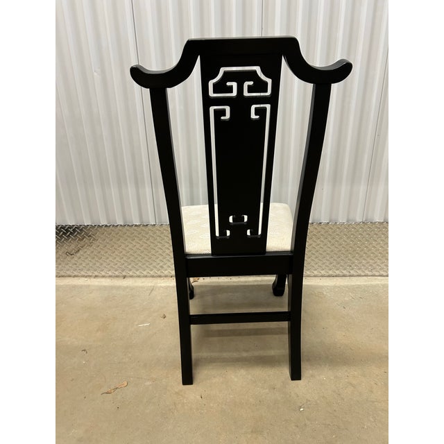 1950s Vintage Chinoiserie Fishbowl Dining Set For Sale - Image 5 of 8