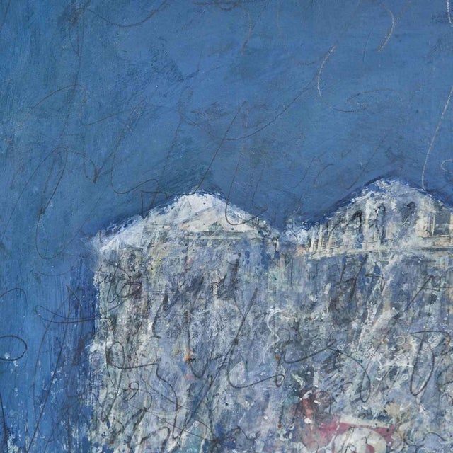 Eros Pandolfi, Abstract Composition, 2000s, Painting on Canvas For Sale - Image 3 of 5