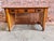 Brown Vintage Stickley Style Mission Arts & Crafts Solid Spindle Oak Writing Work Table Desk For Sale - Image 8 of 9