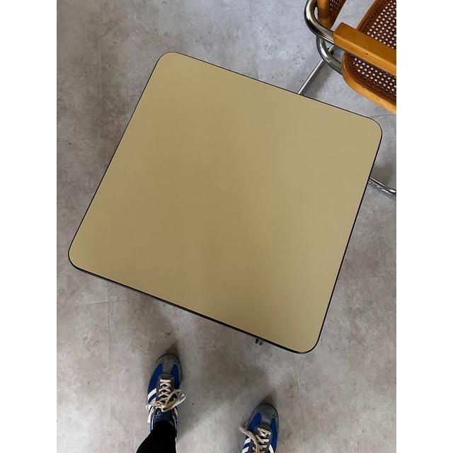 Metal 1970s Eames for Herman Miller Aluminum Group Rolling Side Table Vintage Mid Century For Sale - Image 7 of 8