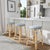Evoking images of sidewalk tables in the Cote d'Azur, counter stools like this will give your kitchen or patio the casual...