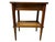 Wood Mid 20th Century Baker Rattan End Table For Sale - Image 7 of 11