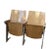 Brown Set of LV Model Cinema Armchairs by Gastone Rinaldi for Rima, 1952 For Sale - Image 8 of 8