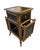 1980s Chinoiserie Tortoise Faux-Bamboo Side Table & Magazine Rack For Sale - Image 4 of 12