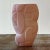 Add a touch of vintage boho elegance to your decor with this exquisite signed geometric studio pottery vase. The...