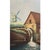 Impressionist Old Dutch Watermill Etching W/ Aquatint by Van Delft c.1930 For Sale - Image 3 of 12