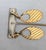 Napier Vintage 1989 Signed Napier Goldtone Hoop Drop Clip Earrings-2 Pieces For Sale - Image 4 of 9