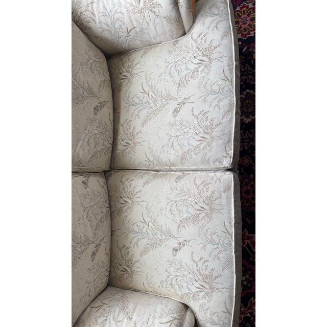 1990s Nature-Inspired Toile Drexel Heritage Love Seat For Sale - Image 9 of 9