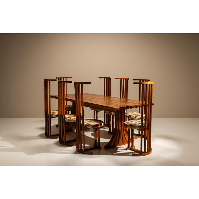 Dining Table in Walnut attributed to Filippo Monti, Italy, 1960s For Sale - Image 13 of 14