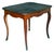 Antique Wood Side Table W/ 2 Drawers For Sale - Image 4 of 11