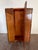 1940s Vintage Art Deco 1940's Burl Wood Armoire Dresser For Sale - Image 5 of 16