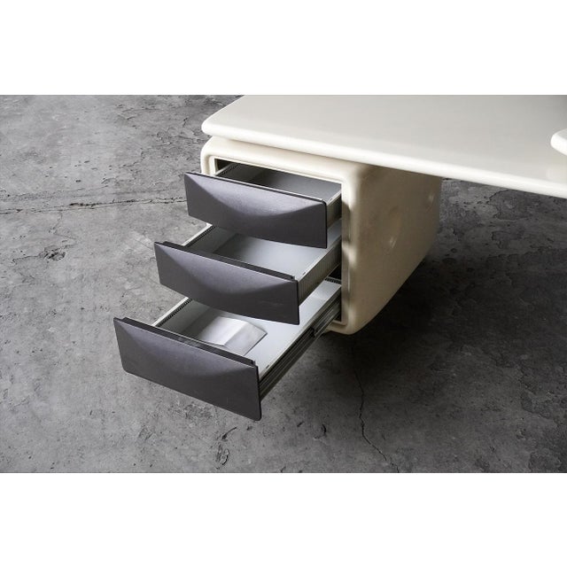 Jet Corner Desk by Ernest Igl for Wilhelm Werndl, Germany, 1970s For Sale - Image 7 of 11