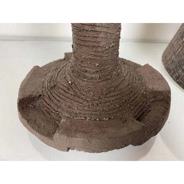 Stone Mid-Century Brutalist Stone Table Lamp, 1960s For Sale - Image 7 of 14