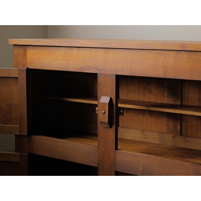 Oak 4-Door Sideboard, France, 1960s For Sale - Image 4 of 18