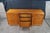 1960s American of Martinsville Art Deco Lowboy Burled Triple Dresser & Mirror MCM For Sale - Image 13 of 16