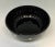 Black Vintage 1950s Black Glass Hand Painted Trinket Dish For Sale - Image 8 of 10