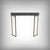Hexagonal Console Table in Smoked Glass, 1970s For Sale - Image 18 of 18