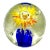 Vintage Mid-Century Modern Murano Attributed Paper Weight For Sale