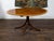Wood English Mahogany 1840s Oval Top Pedestal Table with Quadripod Base and Casters For Sale - Image 7 of 12