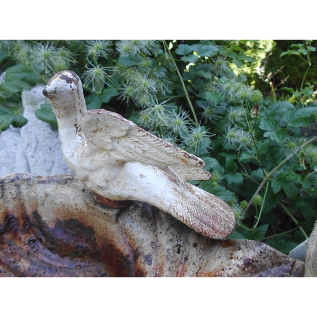 Cast Iron Birdbath, 1990s For Sale - Image 11 of 17