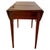 Late 20th Century Late 20th Century, Mahogany, Hepplewhite Style, Pembroke, Folding Side Table For Sale - Image 5 of 14