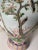 Vintage Blue & Pink Chinoiserie Ginger Jar Vase For Sale - Image 11 of 13