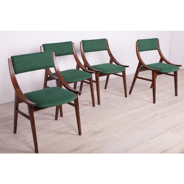 - Chairs designed especially for the winter Olympics Sapporo in 1972 - Set of 4 produced by the Polish company Zamojska...