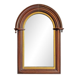 19th Century American Arch-Topped Mirror For Sale