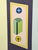 Contemporary pastel toned hyperrealist still life painting of a lock and doorknob by Texas-based artist Michael J....