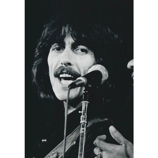 Henry Grossman, George Harrison, Black and White Photograph, 1970s For Sale