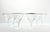 Fostoria “Bridal Belle” Set of 6 Coupe Champagne Glasses 5” 8oz Signed Good condition. No chips, cracks, or fleabites....