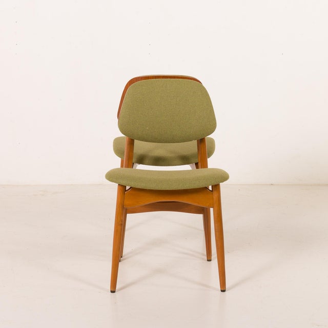 Mid-Century Modern Scandinavian Chairs in the style of Arne Hovmand Olsen, 1970s, Set of 4 For Sale - Image 9 of 18