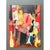 Vintage Abstract Expressionist Oil Painting on Canvas For Sale - Image 9 of 12
