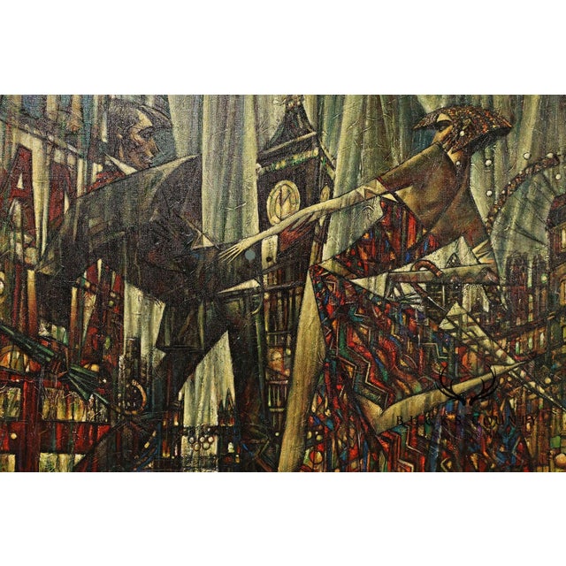 Andrei Protsouk Hand-Embellished Print, 'Snowboard Lovers' For Sale - Image 17 of 17