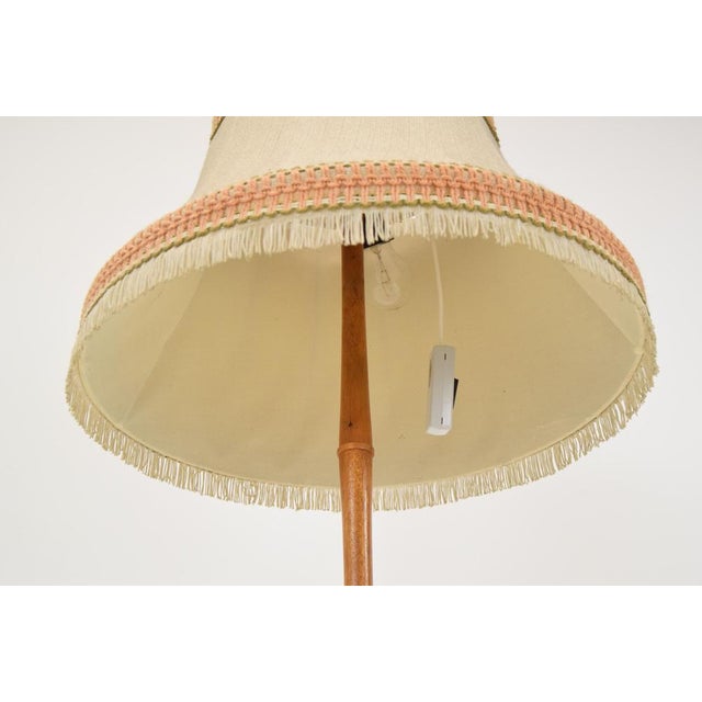 Wood Mid-Century Floor Lamp, 1960s For Sale - Image 7 of 17